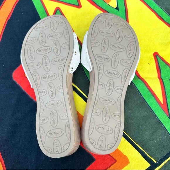Dr Scholls Classic White Sandals Size 7m - Picture 4 of 7
